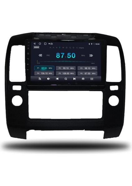 Nissan Navara Android Carplay Multimedya 2006-2010 4gb Ram + 64GB Hafıza modelleri