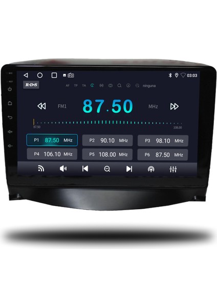 Peugeot 207 Android Carplay Multimedya 2006-2012 2gb Ram + 32GB Hafıza modelleri