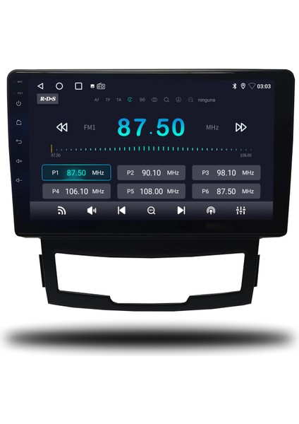 Ssangyong Korando Android Carplay Multimedya 2011-2013 4gb Ram + 64GB Hafıza modelleri