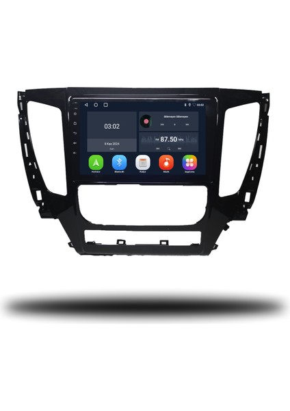Mitsubishi Pajero Android Carplay Multimedya 2017-2020 4gb Ram + 64GB Hafıza