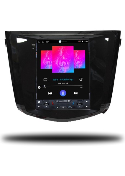 Nissan Qashqai Tesla Ekran Android Carplay Multimedya 2014-2021 2gb Ram + 32GB Hafıza modelleri