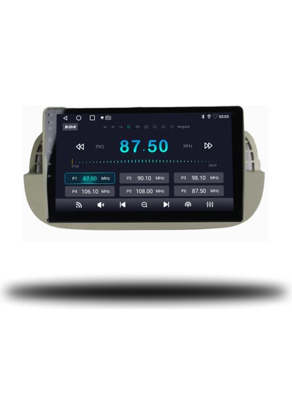 Fiat 500C Android Carplay Multimedya 2011-2015 6gb Ram + 128GB Hafıza + 8 Çekirdek modelleri