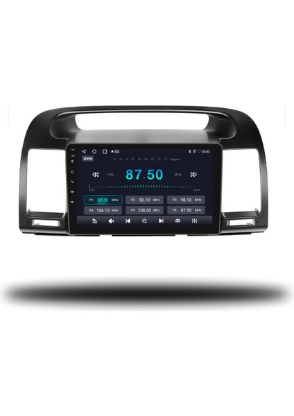 Toyota Camry Android Carplay Multimedya 2003-2006 4gb Ram + 64GB Hafıza modelleri
