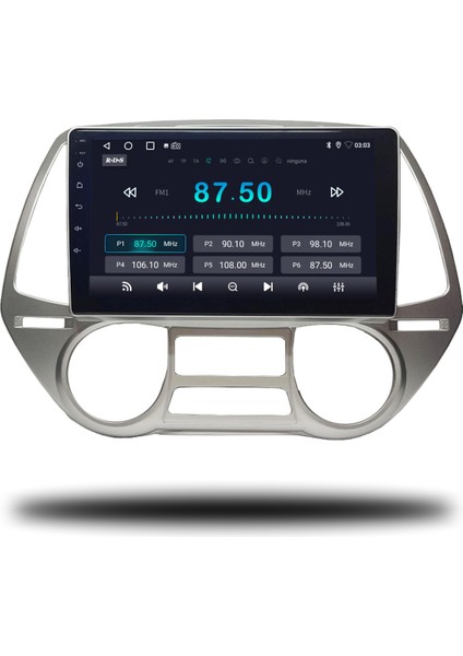 Hyundai I20 Android Carplay Multimedya 2009-2011 4gb Ram + 64GB Hafıza modelleri