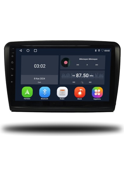 Skoda Superb Android Carplay Multimedya 2009-2014 6gb Ram + 128GB Hafıza + 8 Çekirdek