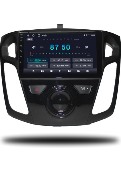 Ford Focus 3-4 Android Carplay Multimedya 2012-2018 4gb Ram + 64GB Hafıza modelleri
