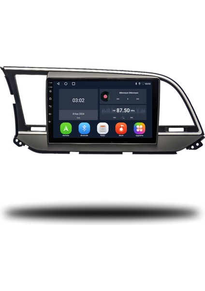 Hyundai Elantra Android Carplay Multimedya 2015-2018 4gb Ram + 64GB Hafıza