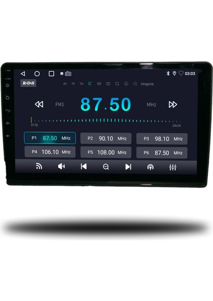 Ford Transit Custom Android Carplay Multimedya 2021-2023 Ekranlı Modellere 2gb Ram + 32GB Hafıza modelleri
