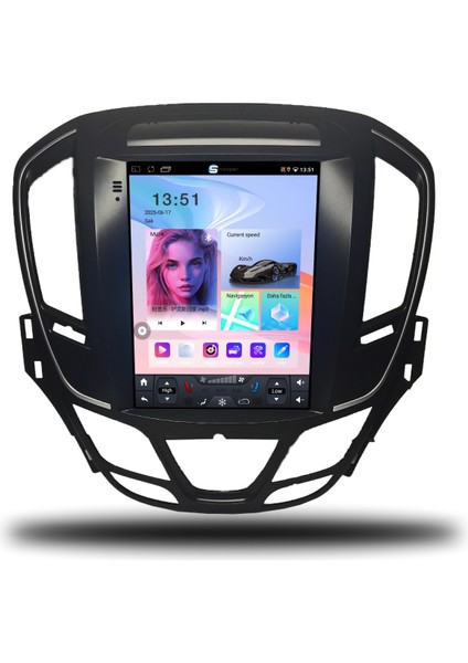 Opel Insignia Tesla Ekran Android Carplay Multimedya 2013-2016 2gb Ram + 32GB Hafıza