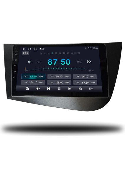 Seat Leon Android Carplay Multimedya 2006-2012 6gb Ram + 128GB Hafıza + 8 Çekirdek modelleri