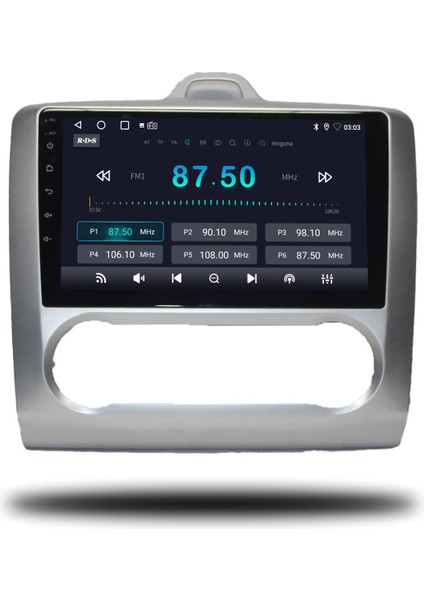 Ford Focus 2 Android Carplay Multimedya 2007-2011 Dijital Klima 4gb Ram + 64GB Hafıza modelleri