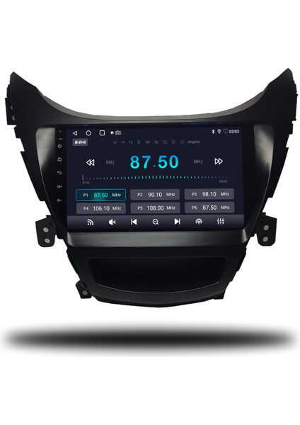 Hyundai Elantra Android Carplay Multimedya 2011-2012 2gb Ram + 32GB Hafıza modelleri