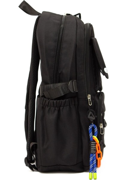 Young 51584 Siyah Aksesuarlı Unisex Sırt Çantası modelleri