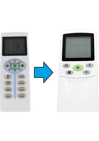 Copa-Olefini-Demirdöküm-Chıgo Klima Kumandası