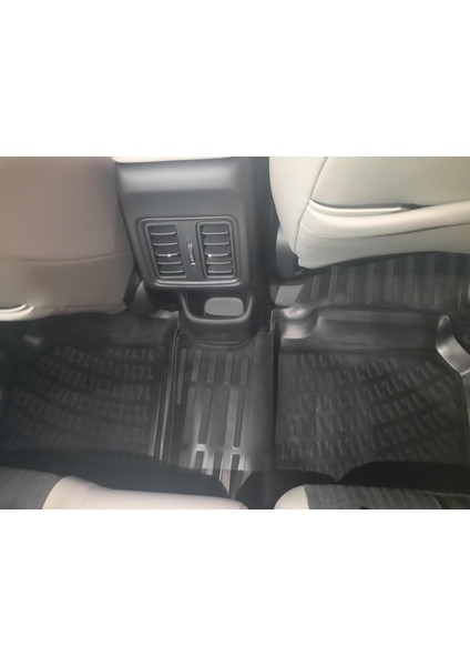 Honda Hrv 3D Siyah Havuzlu Paspas 2022 ve Sonrası