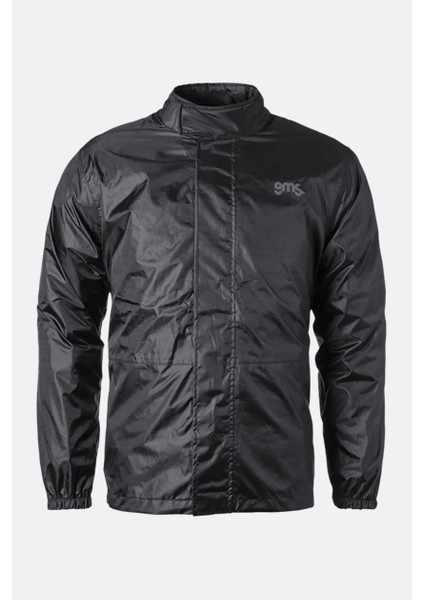 %100 Su Geçirmez Motosiklet Yağmurluk/euria Rain Set - Black