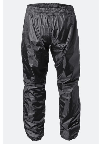 %100 Su Geçirmez Motosiklet Yağmurluk/euria Rain Set - Black fırsatları