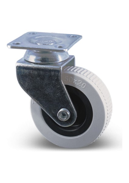 Düz Tabla Frensiz Lüks Masa Tekeri Sehpa Tekeri(Frensiz)(Krom - Gri)(7cm)(Teker ÖLÇÜ:50X20MM) fiyatları