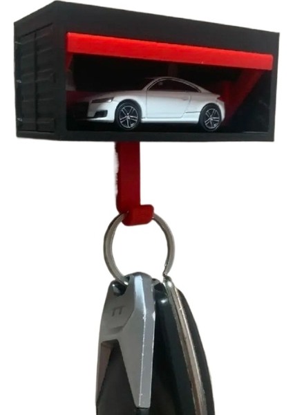 3D Baskı Anahtarı Garaj Anahtarı Kolye (Yurt Dışından)