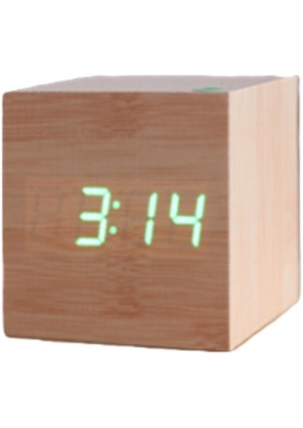 Ahşap Küp Saat
