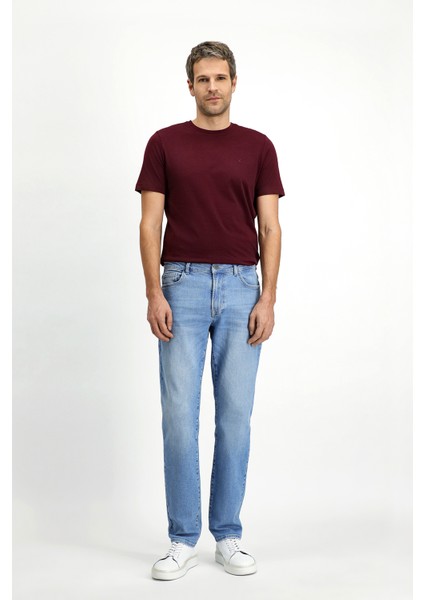 Bisiklet Yaka Slim Fit Dar Kesim Süprem Pamuklu Tişört modelleri