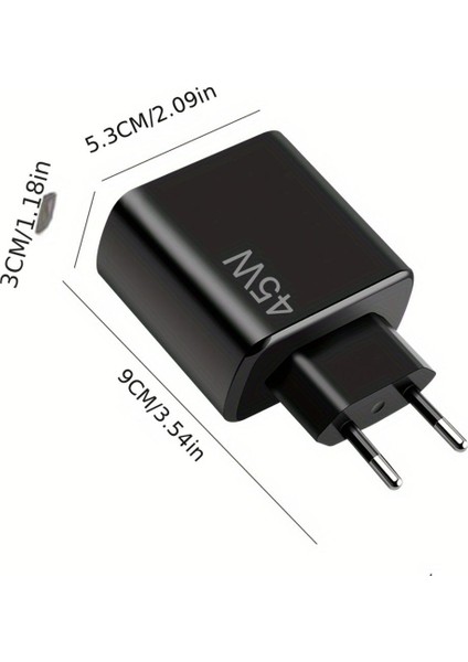 Nothing Phone (2) Modeli Için 45W Süper Hızlı Şarj Aleti
