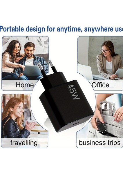 Nothing Phone (2A) Modeli Için 45W Süper Hızlı Şarj Aleti