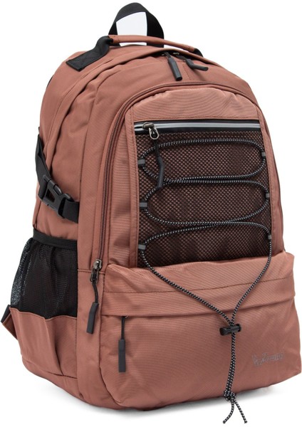 Young 51534 Pink Pembe Unisex Çok Cepli Suya Dayanıklı Sırt Çantası fiyatları