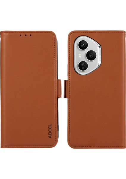 Honor 400 Pro 5g Deri Telefon Kılıfı Rfıd Engelleme Cüzdanı ile (Yurt Dışından)