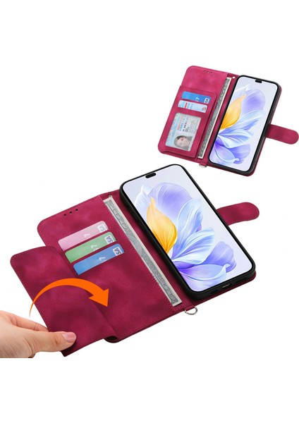 Honor 400 5g Pu Deri Cüzdan Telefon Kılıfı Kayışlı (Yurt Dışından) fiyatları