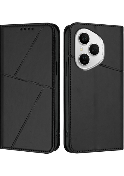 Honor 400 Pro 5g Cüzdan Kılıf Manyetik Kapatma Deri Kapaklı Telefon Kılıfı Standlı (Yurt Dışından)