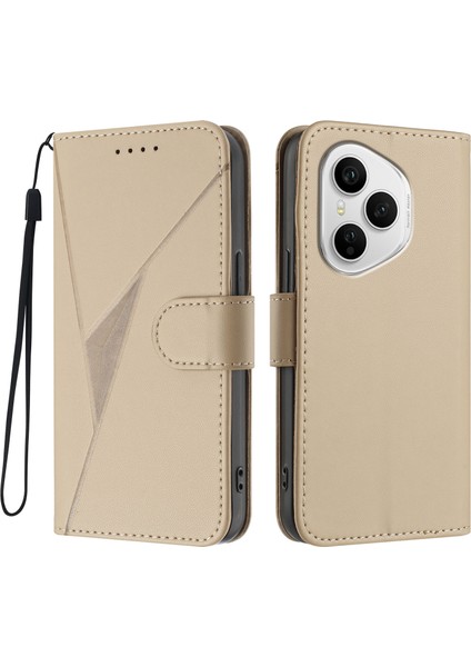 Honor 400 Pro 5g Deri Telefon Kılıfı ve Kordon (Yurt Dışından)