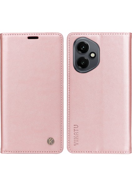 Honor 400 5g Telefon Kılıfı Manyetik Kapatma Pu Deri Kapak (Yurt Dışından)