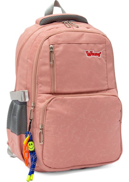 Young 51583 Pink Pembe Unisex Çok Cepli Anahtarlık Aksesuarlı Suya Dayanıklı Kapaklı Sırt Çantası fiyatları