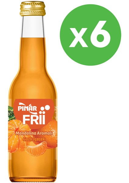 Frii Mandalina Aromalı İçecek 250 ml x 6 Adet