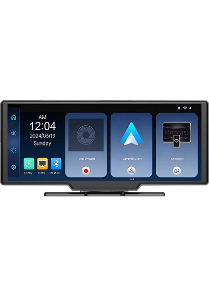 4K Hd Ultra Araç Içi Ön ve Arka Kameralı Ekran 2 Kameralı Torpido Üstü Araç Multimedya Ios Android fiyatları