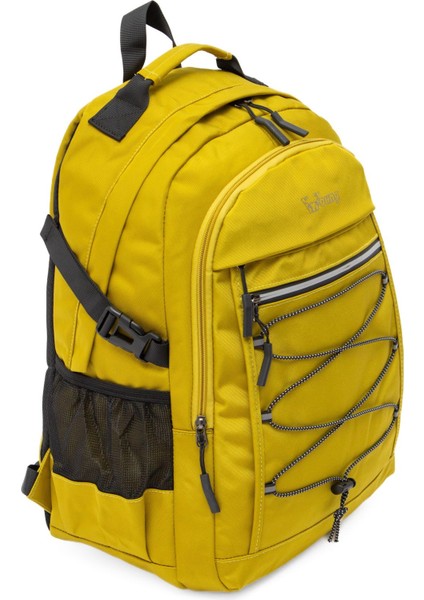Young 51537 Yellow Sarı Unisex Çok Cepli Suya Dayanıklı Sırt Çantası indirimleri