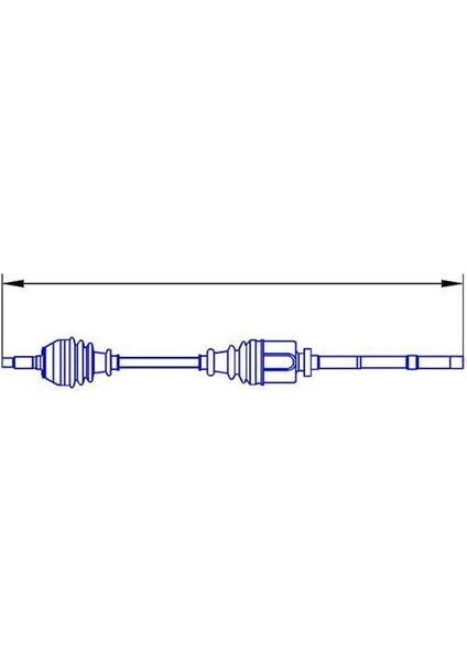 303571 Aks On Sag P307 1.4hdı-1.6hdı-2.0hdı-1.6 16V-2.0 16V 00 Partner Tepee 1.6 Hdı 09