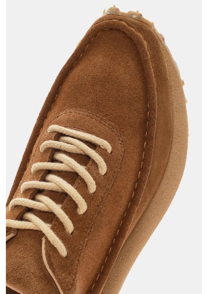 Ridley Kadın Camel Gerçek Süet Deri Sneaker modelleri