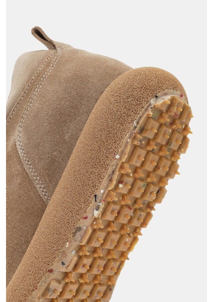 Troy Kadın Bej Gerçek Süet Deri Sneaker modelleri