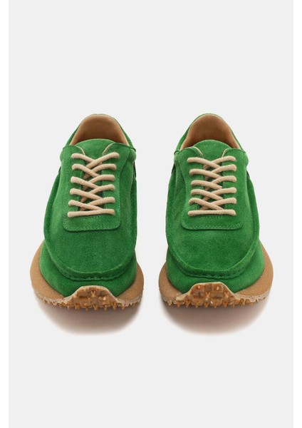 Ridley Kadın Yeşil Gerçek Süet Deri Sneaker