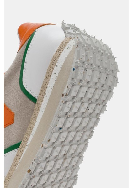 Lessa Kadın Beyaz Turuncu Gerçek Süet Deri Sneaker fırsatları