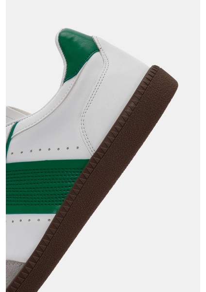 Brooklyn Kadın Beyaz-Yeşil Sneaker modelleri