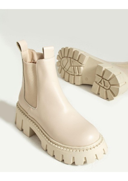 Gwenn Kadın Bej Chelsea Bot fiyatları