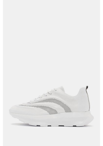 Hello Kadın Beyaz Gerçek Hakiki Deri Sneaker fiyatları