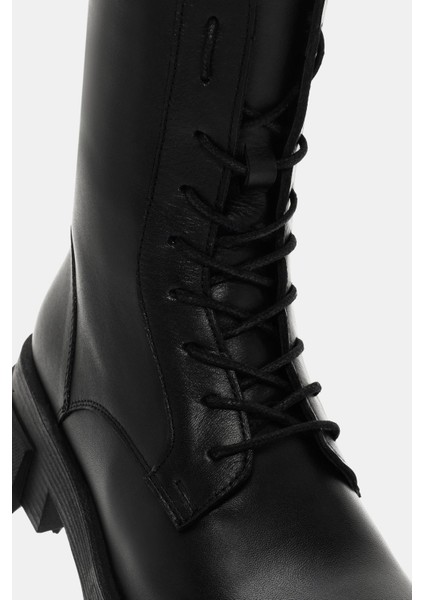 Alia Kadın Siyah Gerçek Deri Postal Bot modelleri