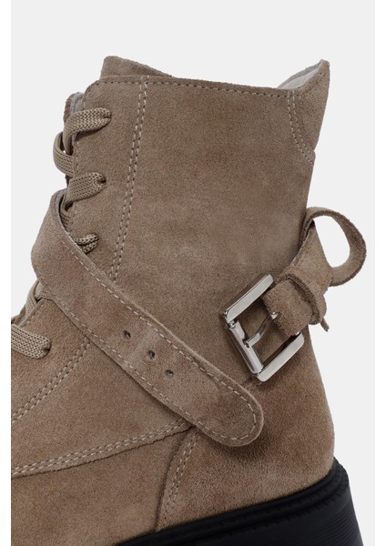 Hank Bej Gerçek Süet Deri Tokalı Postal Bot modelleri