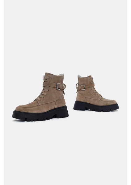 Hank Bej Gerçek Süet Deri Tokalı Postal Bot indirimleri