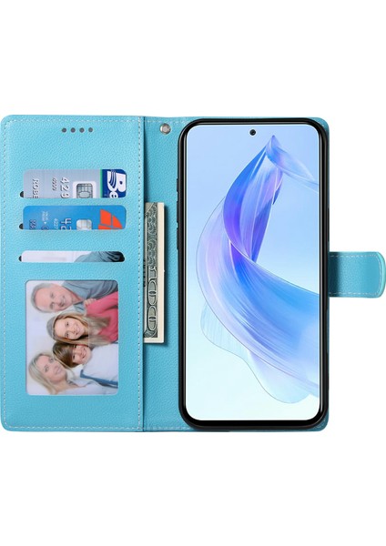 Honor 400 5g Litchi Doku Deri Cüzdan Telefon Kılıfı (Yurt Dışından) fiyatları