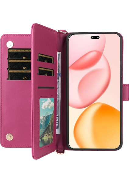 Honor 400 Pro 5g Stand Cüzdan Deri Telefon Kılıfı Kayışlı (Yurt Dışından) fiyatları